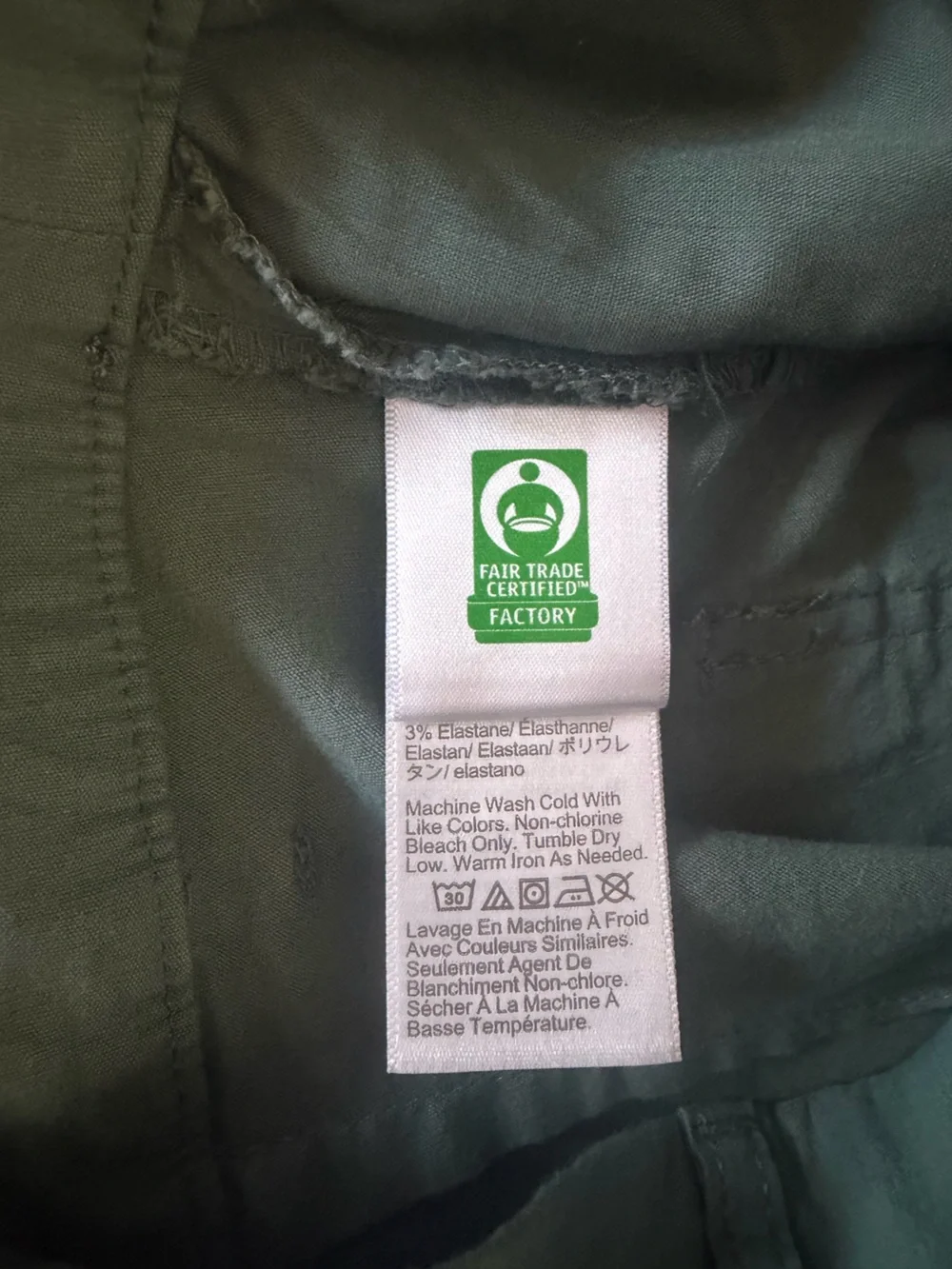 NWT J.Crew Ella Pant Wide Leg Olive Green Linen Blend Size 27